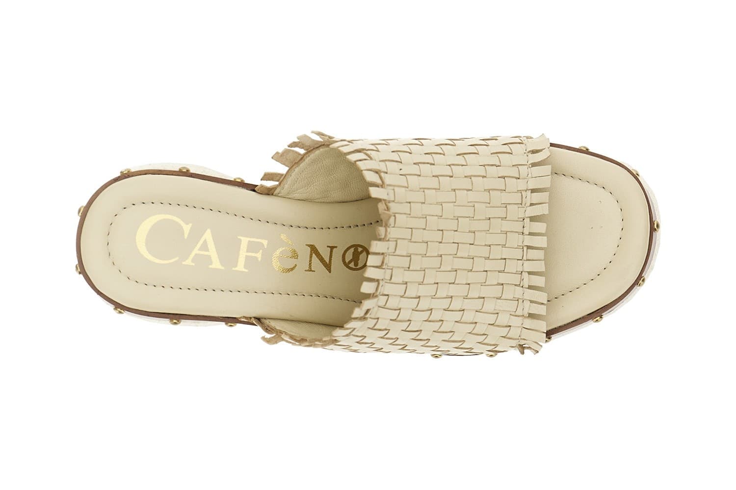 CIABATTA IN PELLE INTRECCIO CON ZEPPA - 3