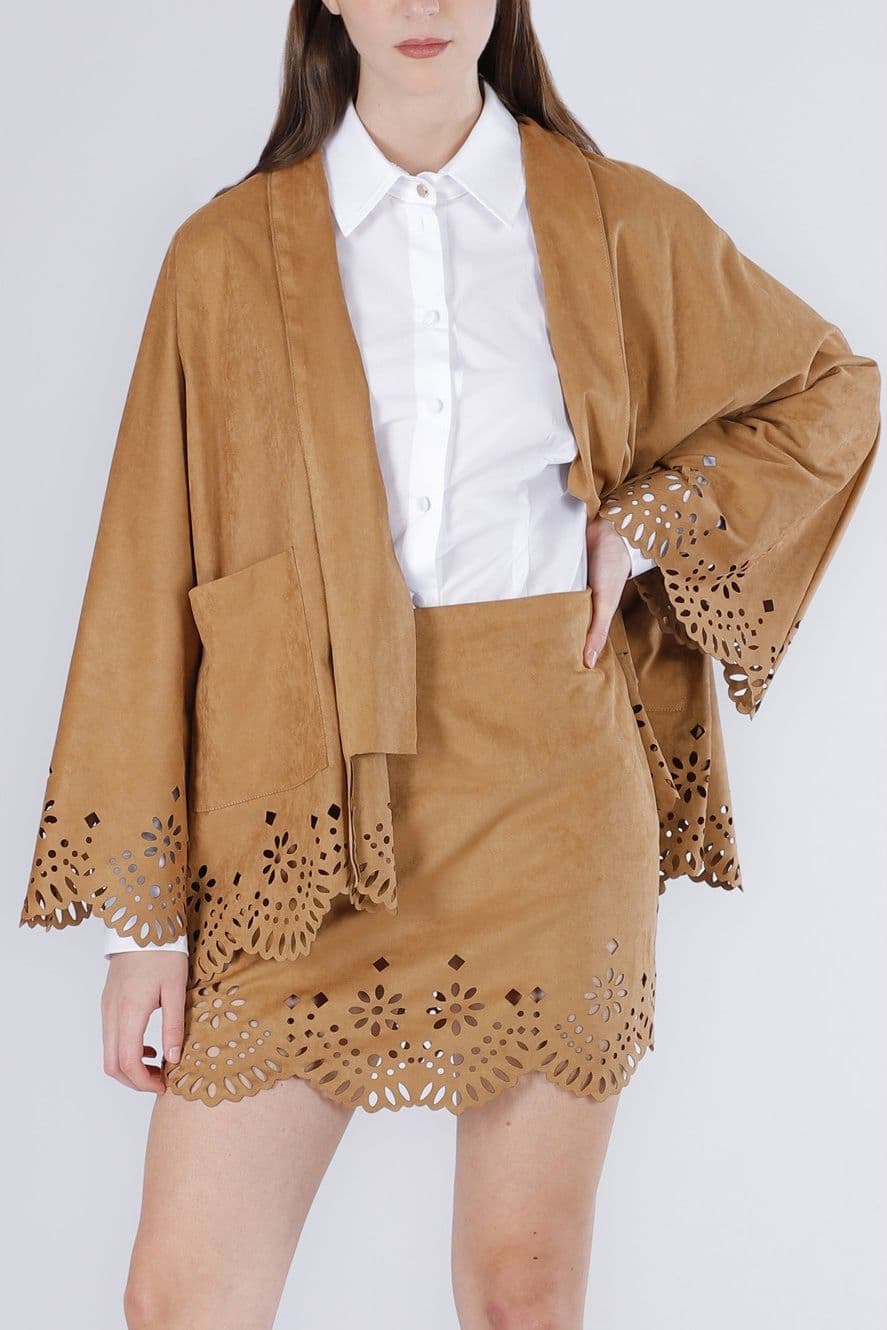 KIMONO CON ORLO LASERATO - 3