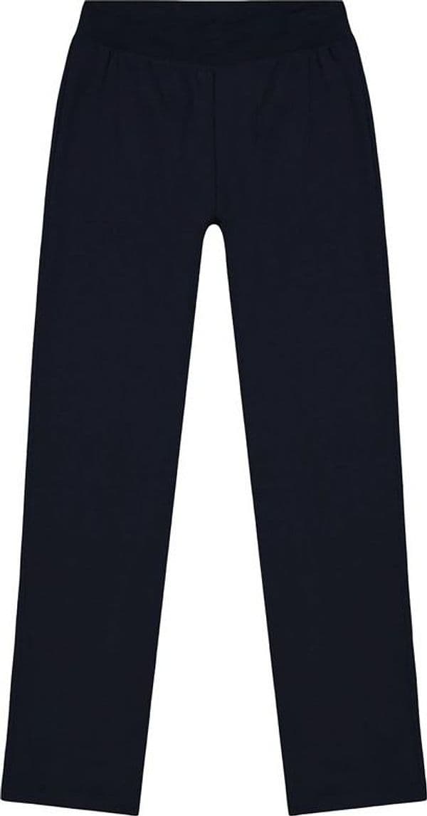 Pantaloni Champion Authentic Straight Hem Regular Fit in Jersey di Cotone Nero - 2