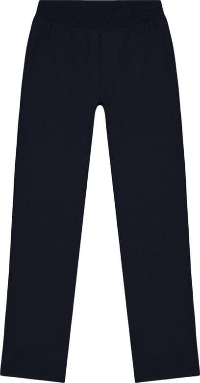 Pantaloni Champion Authentic Straight Hem Regular Fit in Jersey di Cotone Nero - 2