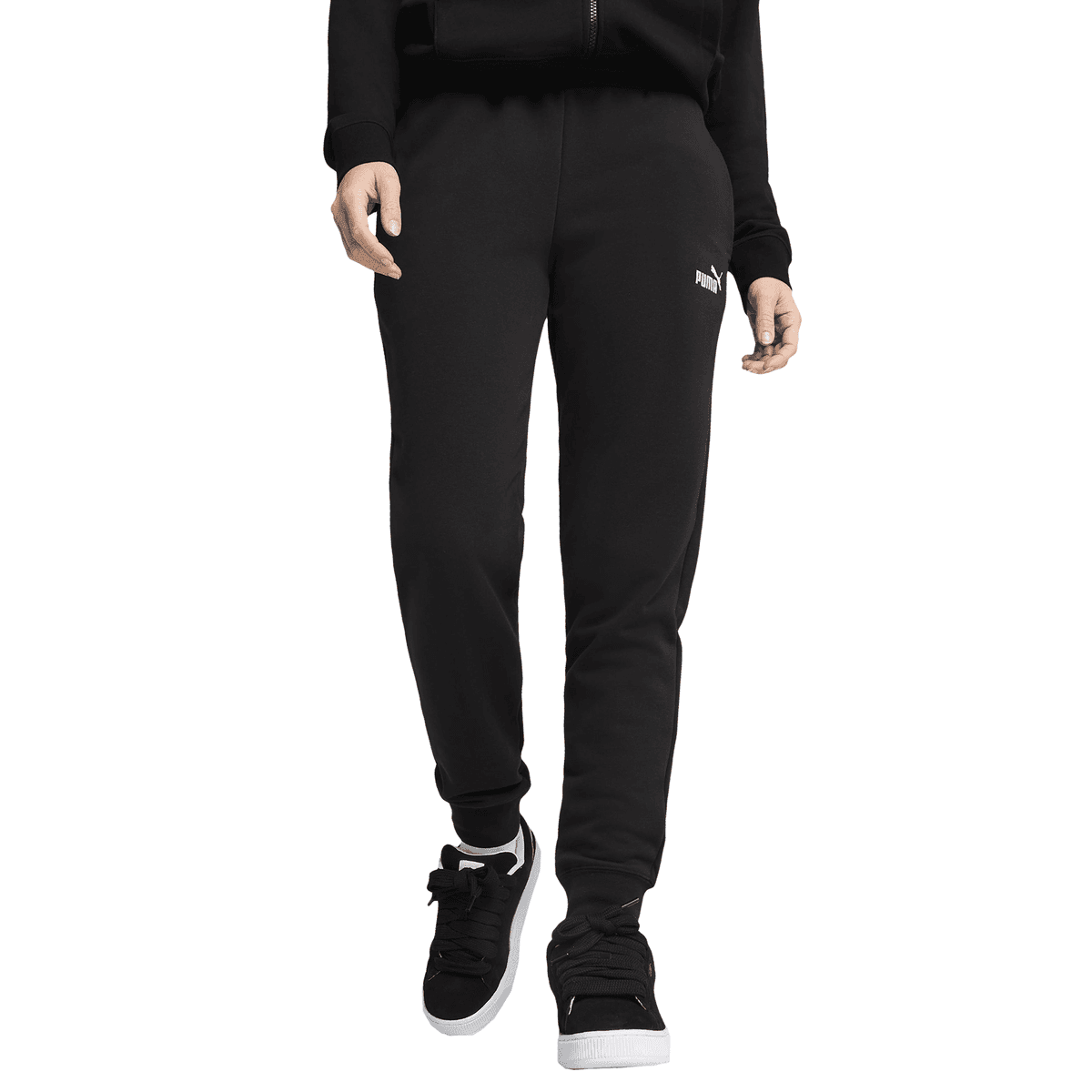 Puma Pantaloni Donna Regular – Vita Elastico, Coulisse, Polsini a Coste PUMA Black - 3