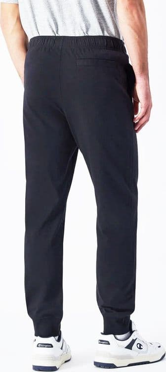 Pantaloni Uomo Champion Slim Fit Icons in Cotone Pro Jersey Melange – Leggeri e Traspiranti Nero - 3