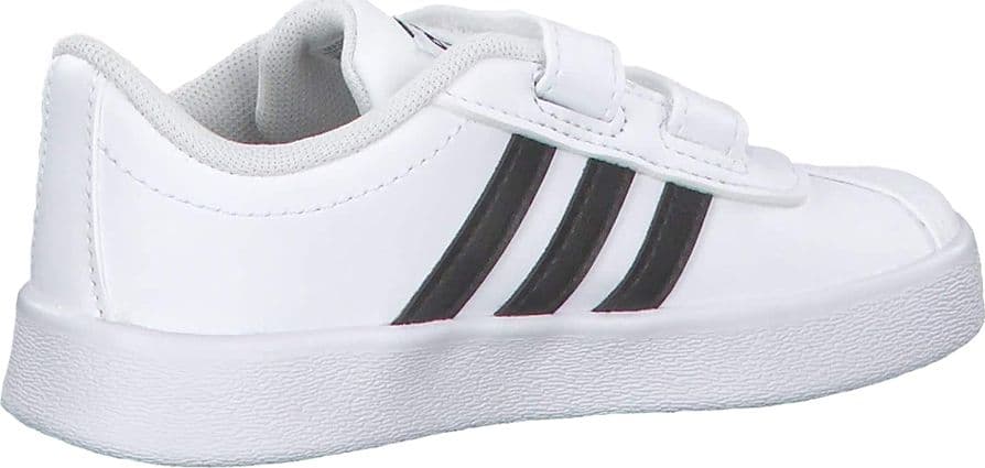 ADIDAS Tennis Bambino art. VL COURT 2.0 CMF I (DB1839) in ecopelle White/Black - 2