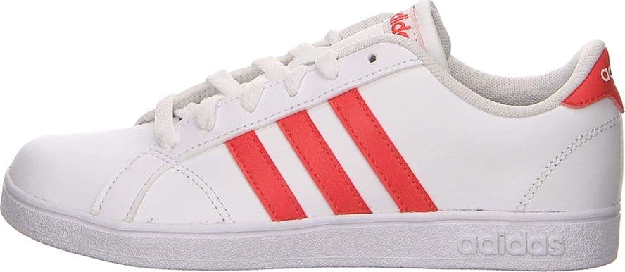 ADIDAS Tennis Donna art. BASELINE K (F36197) in ecopelle White Pink - 7