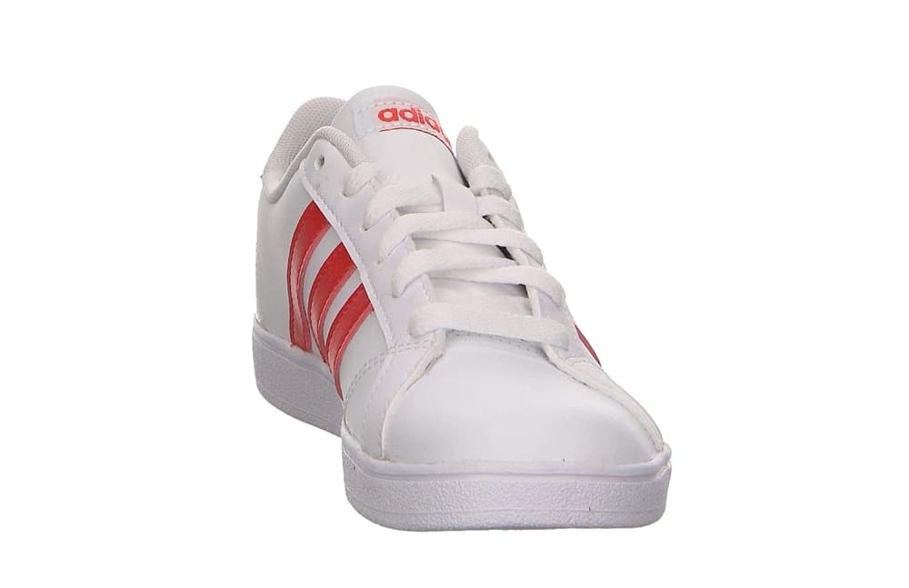 ADIDAS Tennis Donna art. BASELINE K (F36197) in ecopelle White Pink - 3