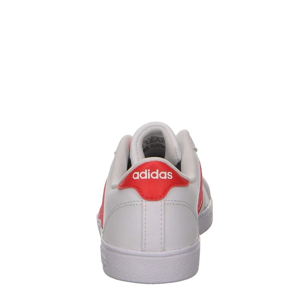 ADIDAS Tennis Donna art. BASELINE K (F36197) in ecopelle White Pink - 4