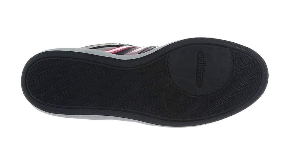 ADIDAS Basketball Ragazza art. VLNEO HOOPS MID W (F38383) in ecopelle Navy/Pink/Silver - 7