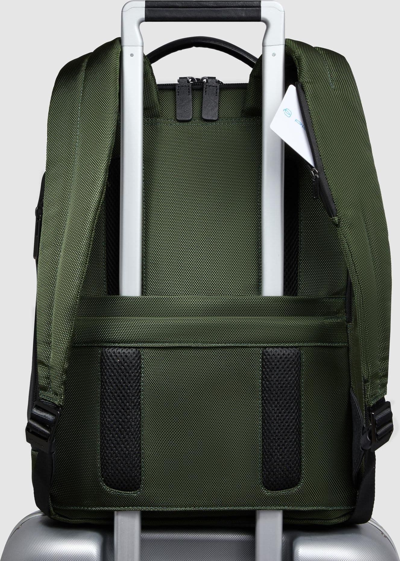 PIQUADRO Zaino Uomo porta pc 15.6" in tessuto riciclato art. CA4818BR2 - 2