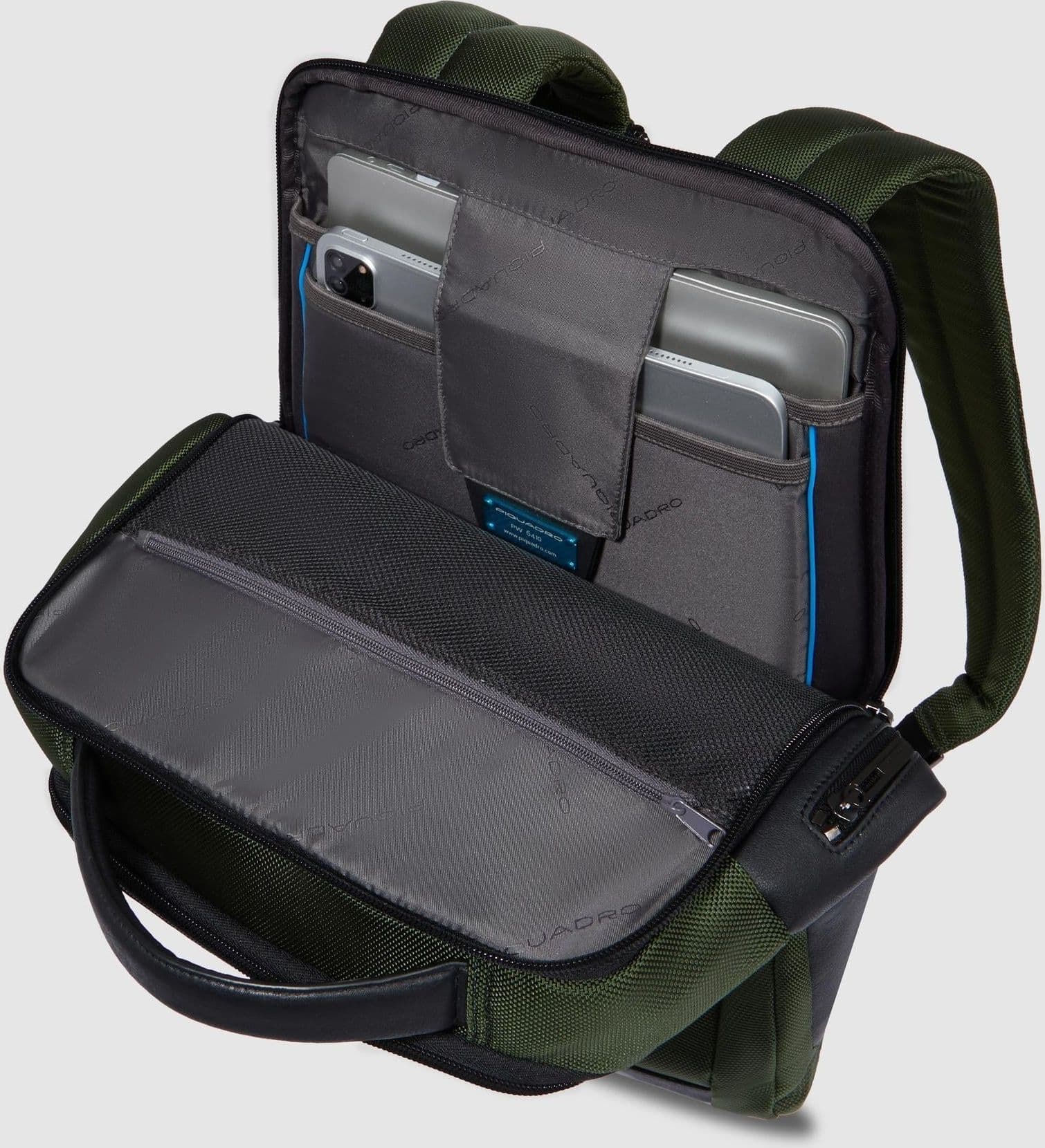 PIQUADRO Zaino Uomo porta pc 15.6" in tessuto riciclato art. CA4818BR2 - 3
