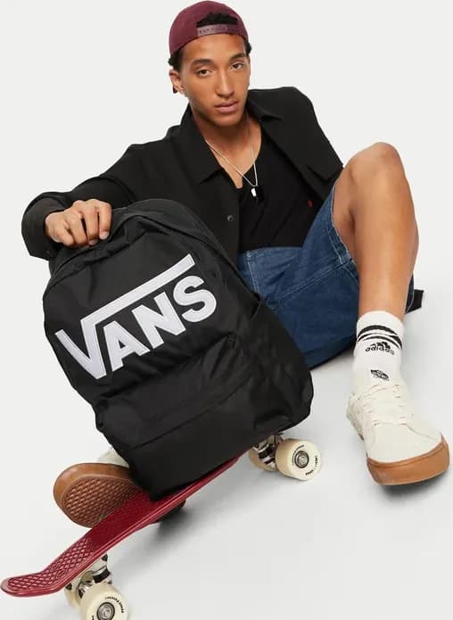 VANS Zaino Uomo art. OLD SKOOL backpack DROP V Black - 3