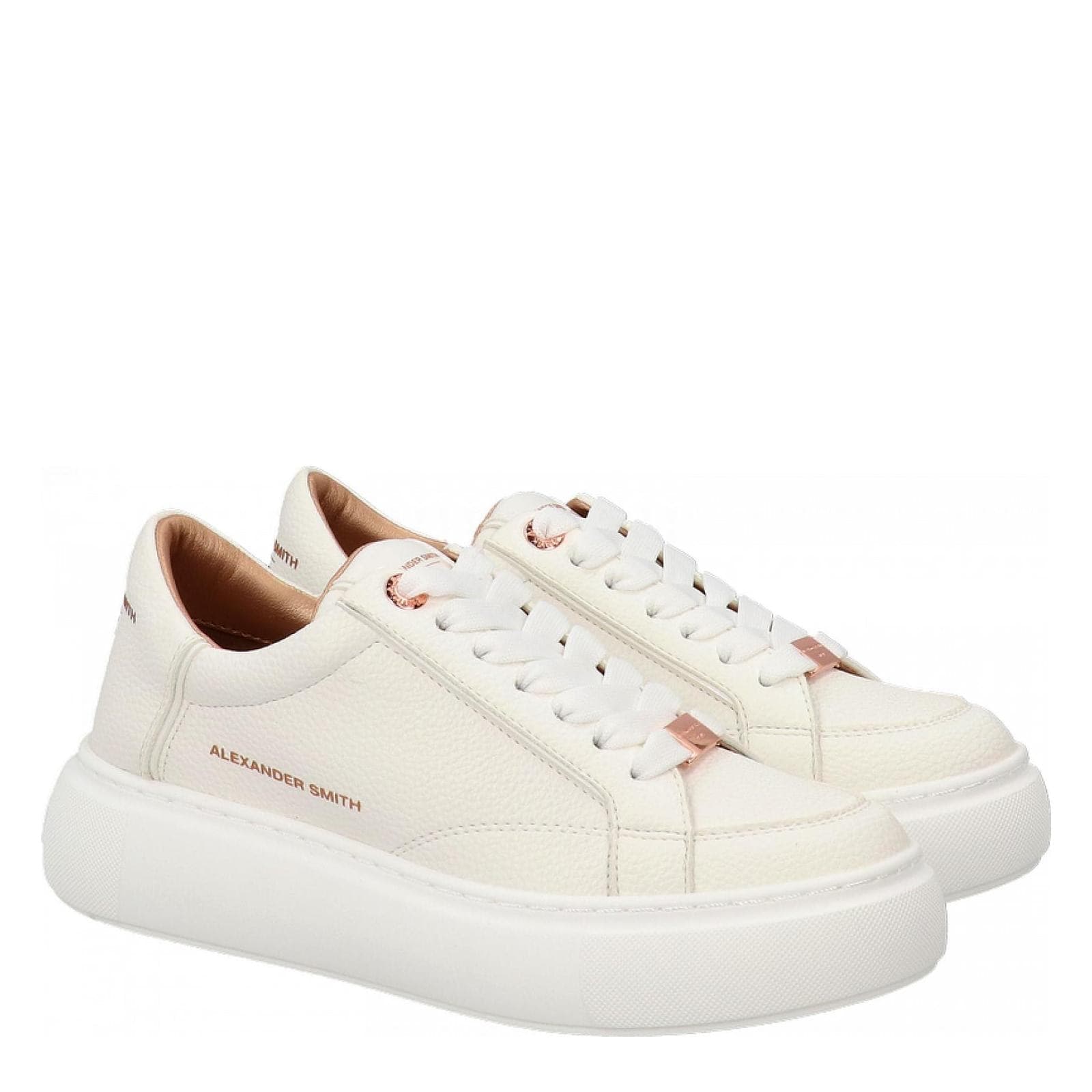 ALEXANDER SMITH Sneakers Donna art. Eco-Greenwich woman iride white - 2
