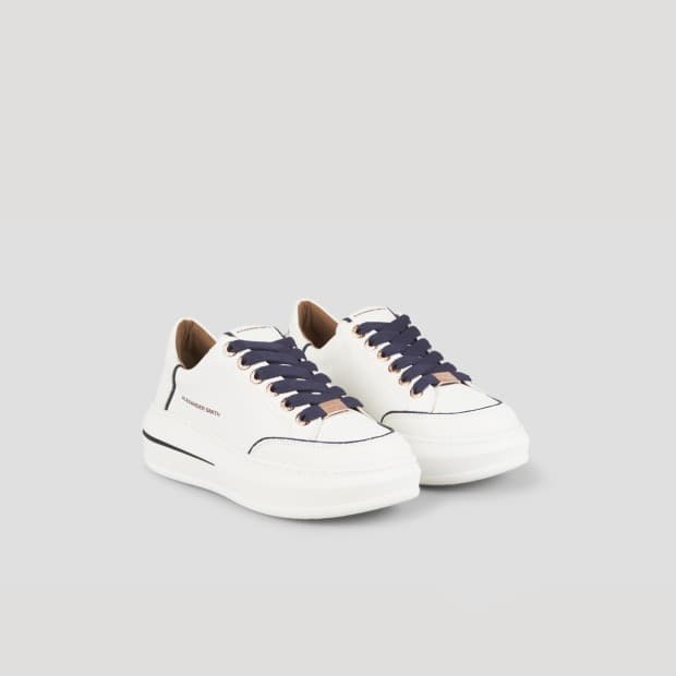 ALEXANDER-SMITH Sneakers Lancaster woman white blue - 4