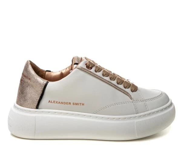 ALEXANDER SMITH Sneakers white gold eco-greenwich-woman - 2