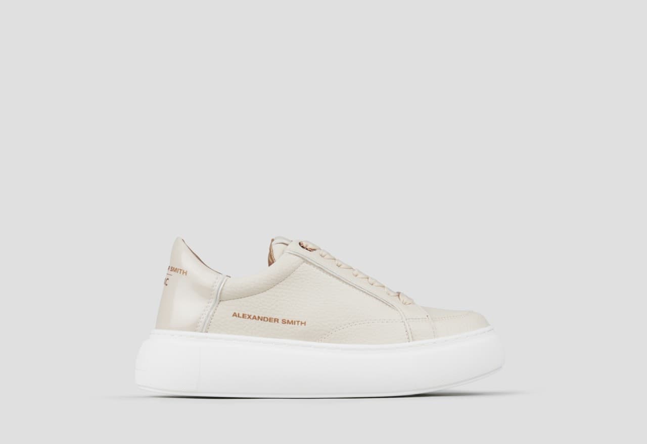ALEXANDER SMITH Sneakers white beige eco-greenwich woman - 4