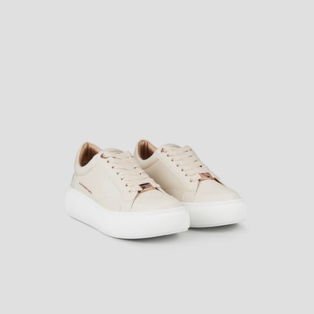 ALEXANDER SMITH Sneakers white beige eco-greenwich woman - 2