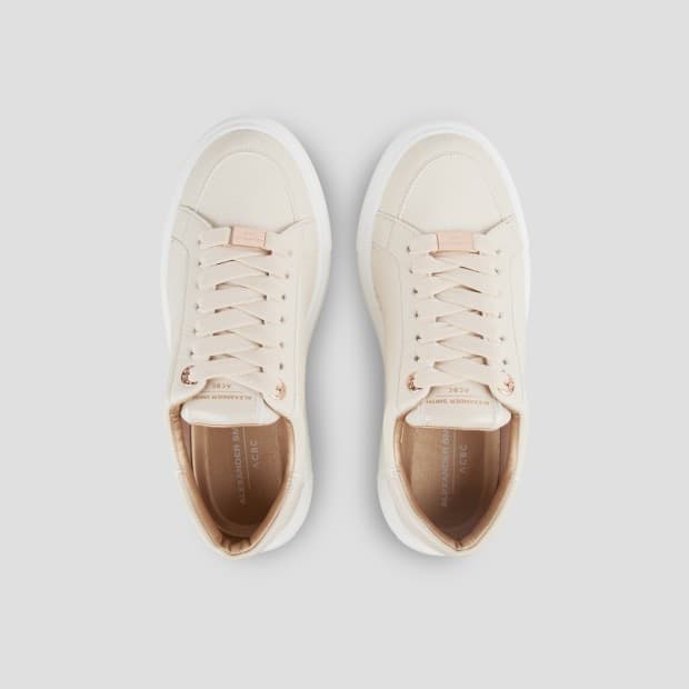 ALEXANDER SMITH Sneakers white beige eco-greenwich woman - 3