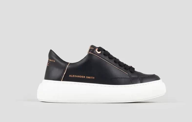 ALEXANDER SMITH Sneakers eco-greenwich woman black copper - 4