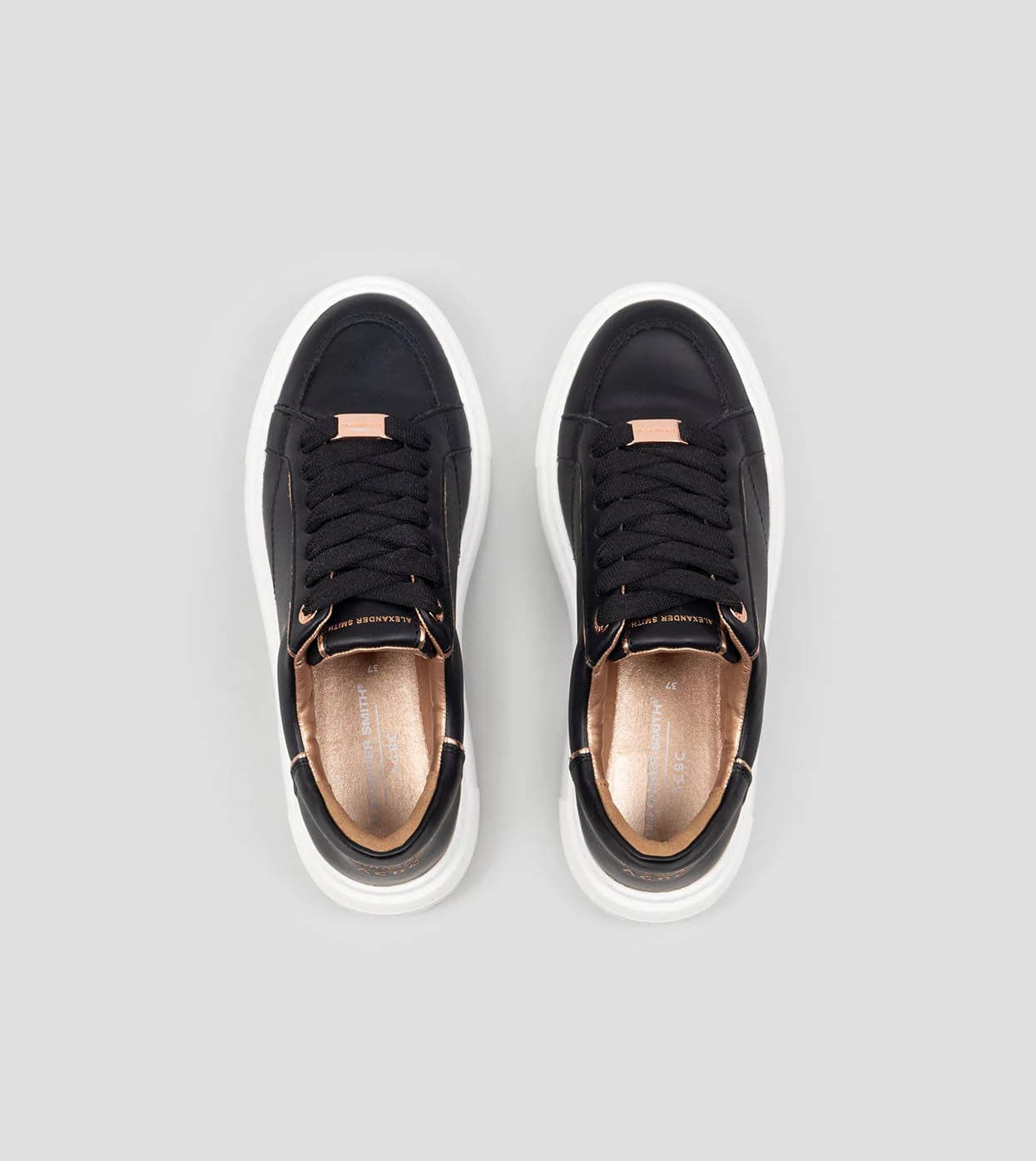 ALEXANDER SMITH Sneakers eco-greenwich woman black copper - 2