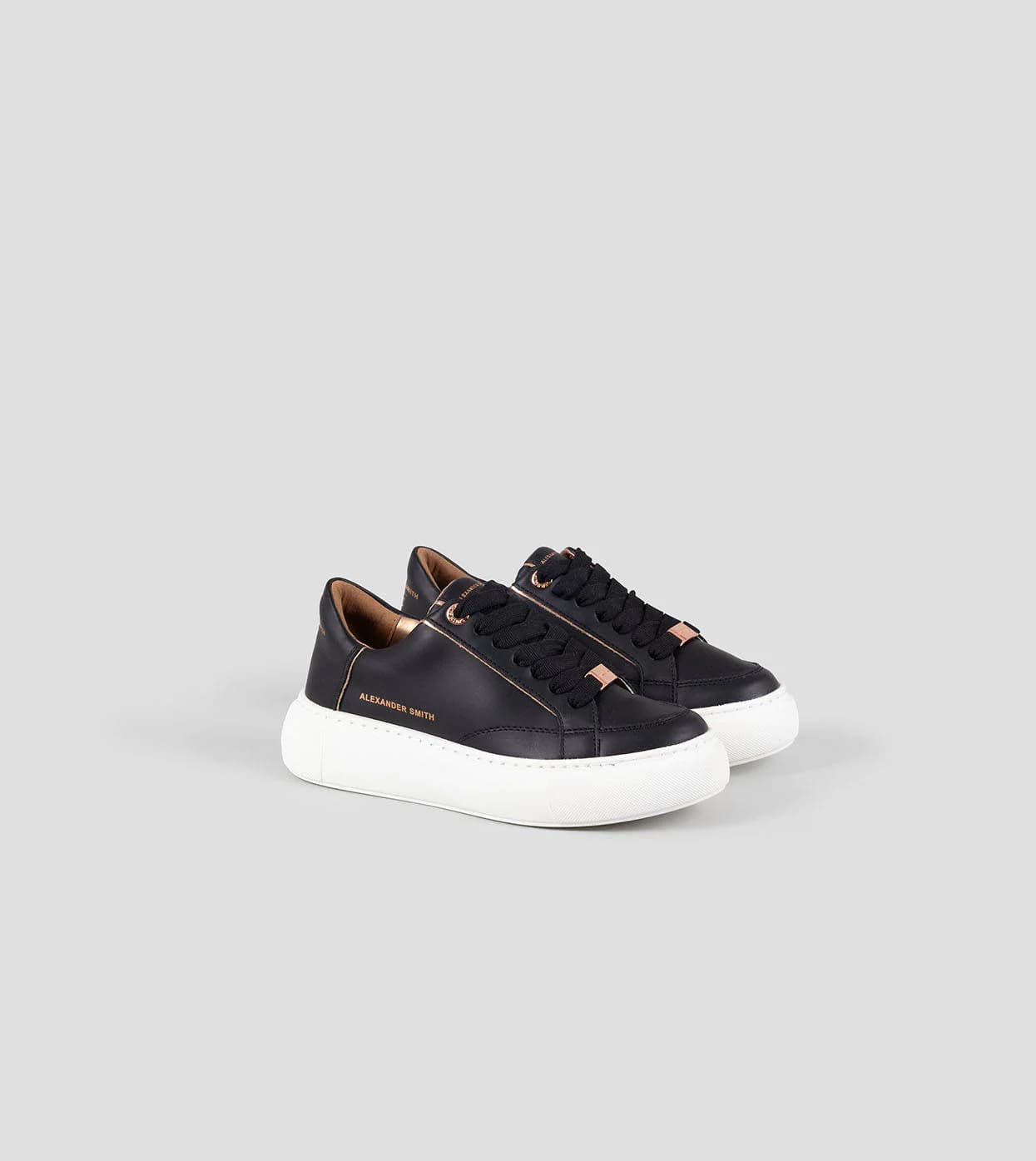 ALEXANDER SMITH Sneakers eco-greenwich woman black copper - 3
