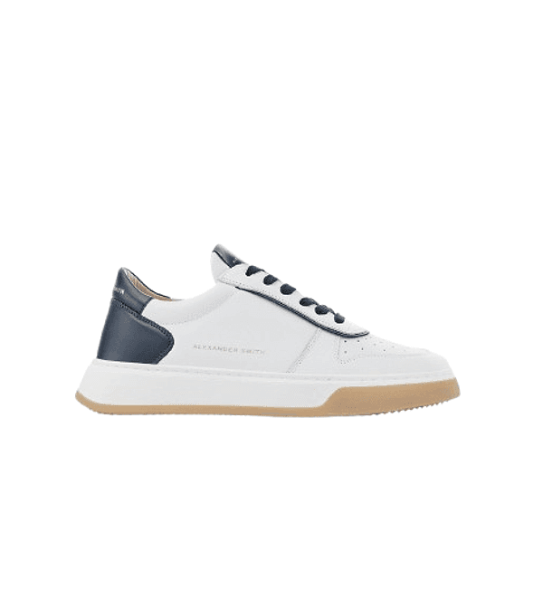 ALEXANDER SMITH Sneakers Uomo art. Harrow man white blue - 2