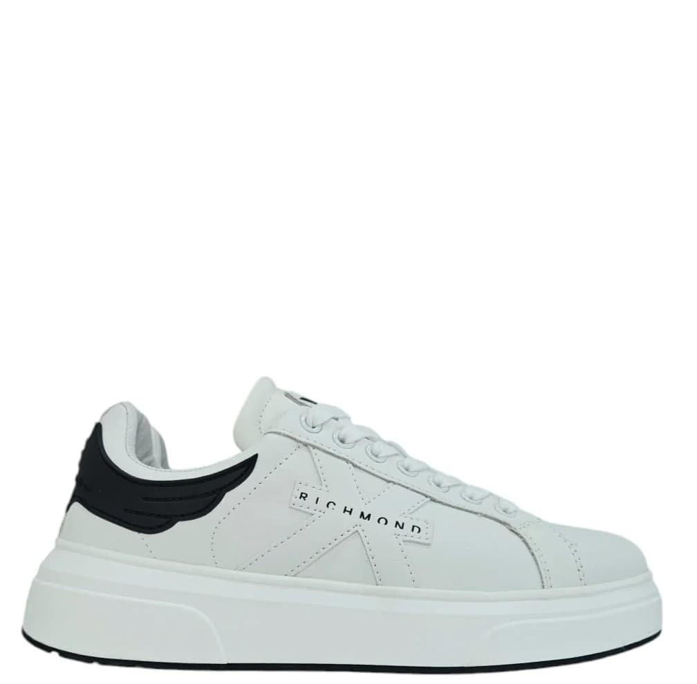 JONH RICHMOND Sneakers Uomo art. Eco Leather white blue - 3