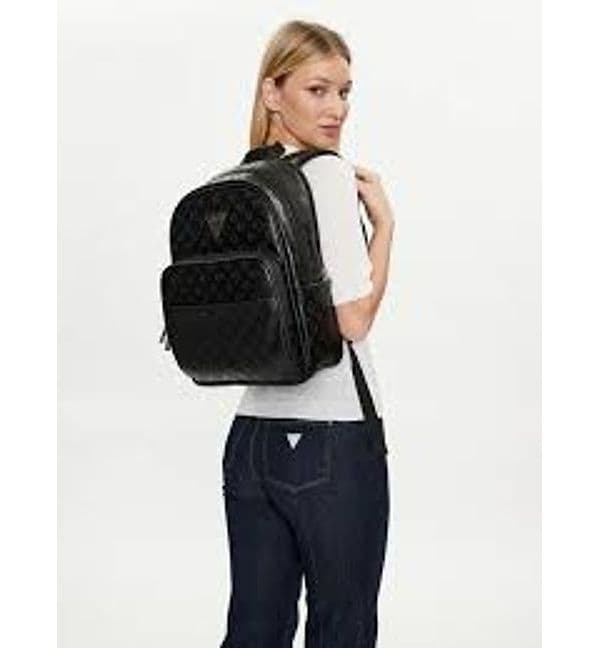 GUESS zaino limitation leather black art. TWD74529900 - 4