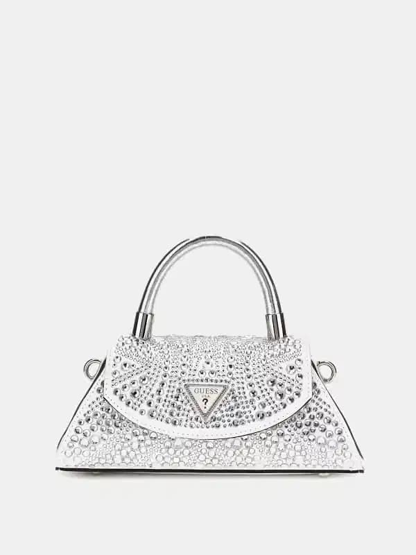 GUESS borsa a mano mini con cristalli Beauvoir art. HWXG9528780 - 2