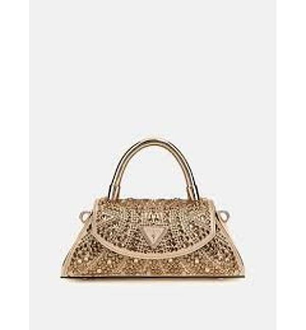 GUESS borsa a mano mini con cristalli Beauvoir art. HWXG9528780 - 3
