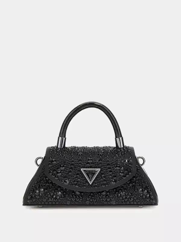 GUESS borsa a mano mini con cristalli Beauvoir art. HWXG9528780 - 4