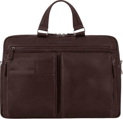 PIQUADRO  borsa da lavoro porta documenti in pelle testa di moro art. CA6026S122 - 2