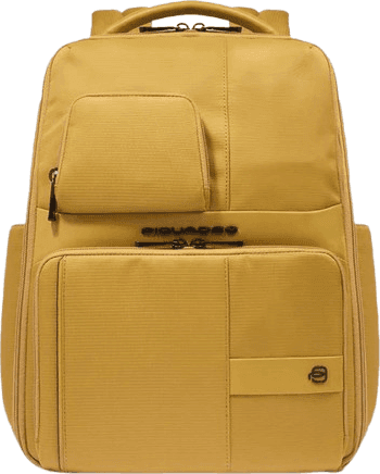PIQUADRO zaino porta pc 14" giallo - 2