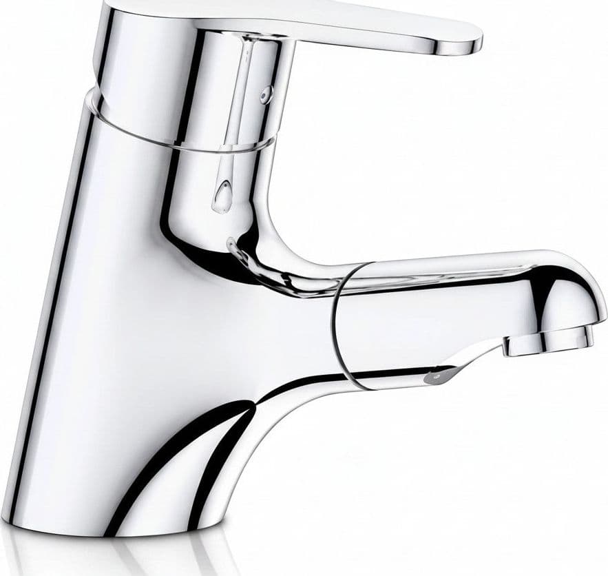 Miscelatore lavabo bagno con doccetta estraibile - 4