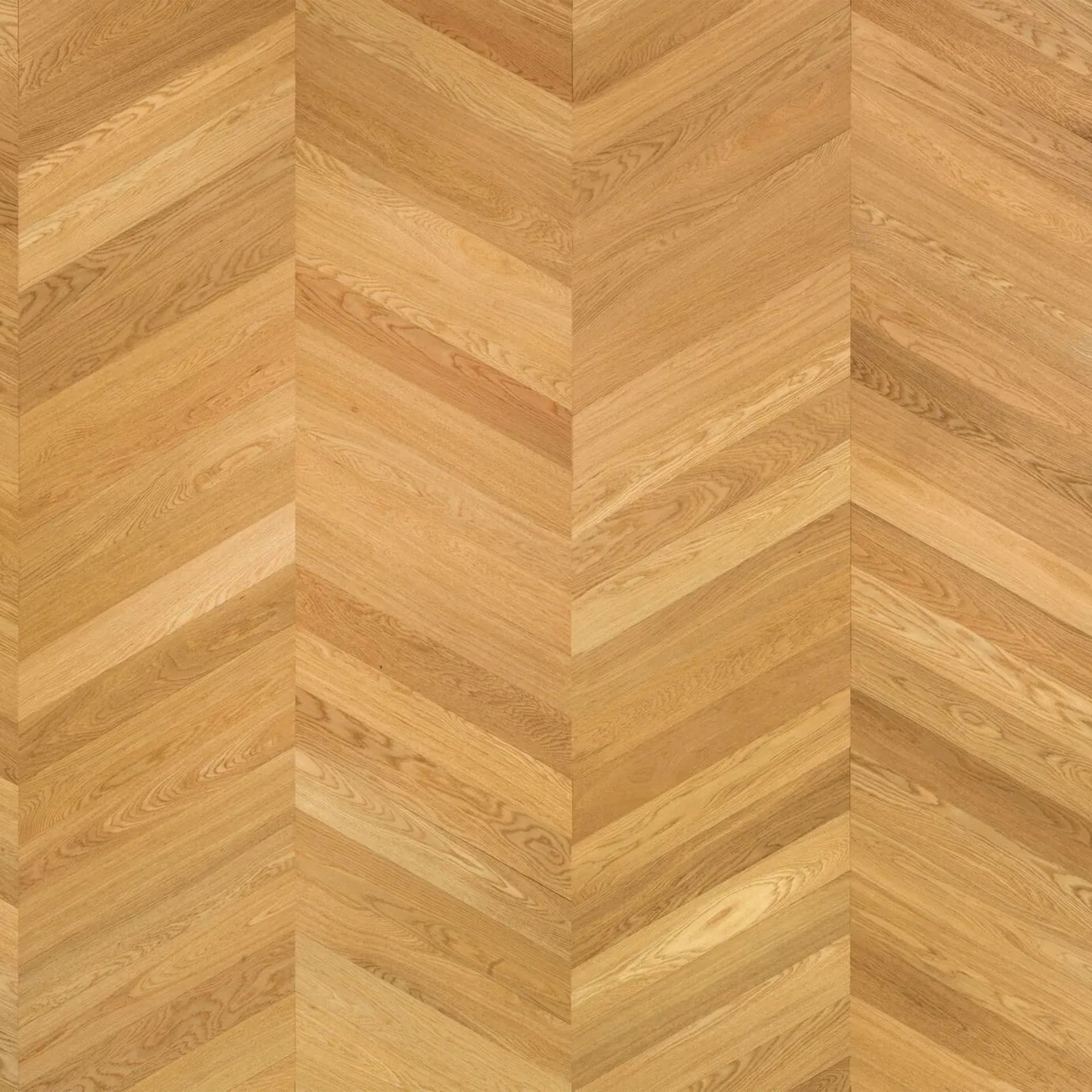 Pavimento in legno prefinito di ROVERE punta ungherese verniciato, bisell. Spazz. 8x92x550mm Select - 5
