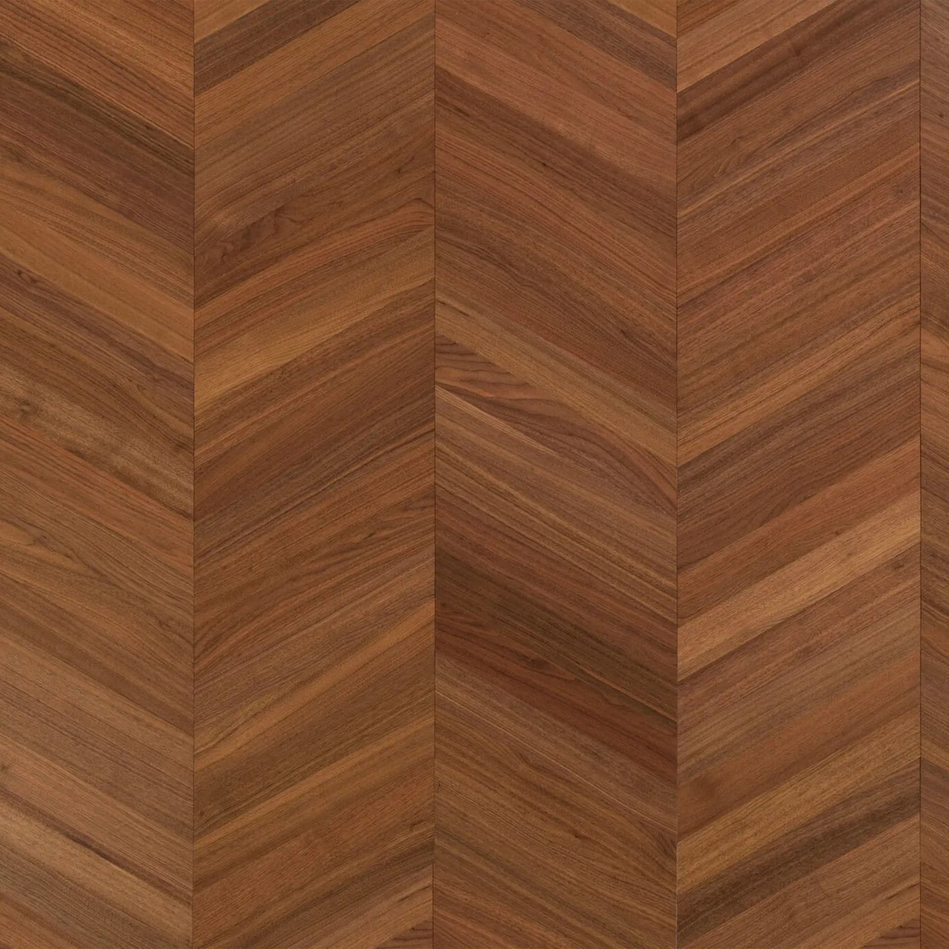 Pavimento in legno prefinito di WALNUT (Noce) punta ungherese verniciato, bisell. Spazz. 8x92x550mm Select - 3