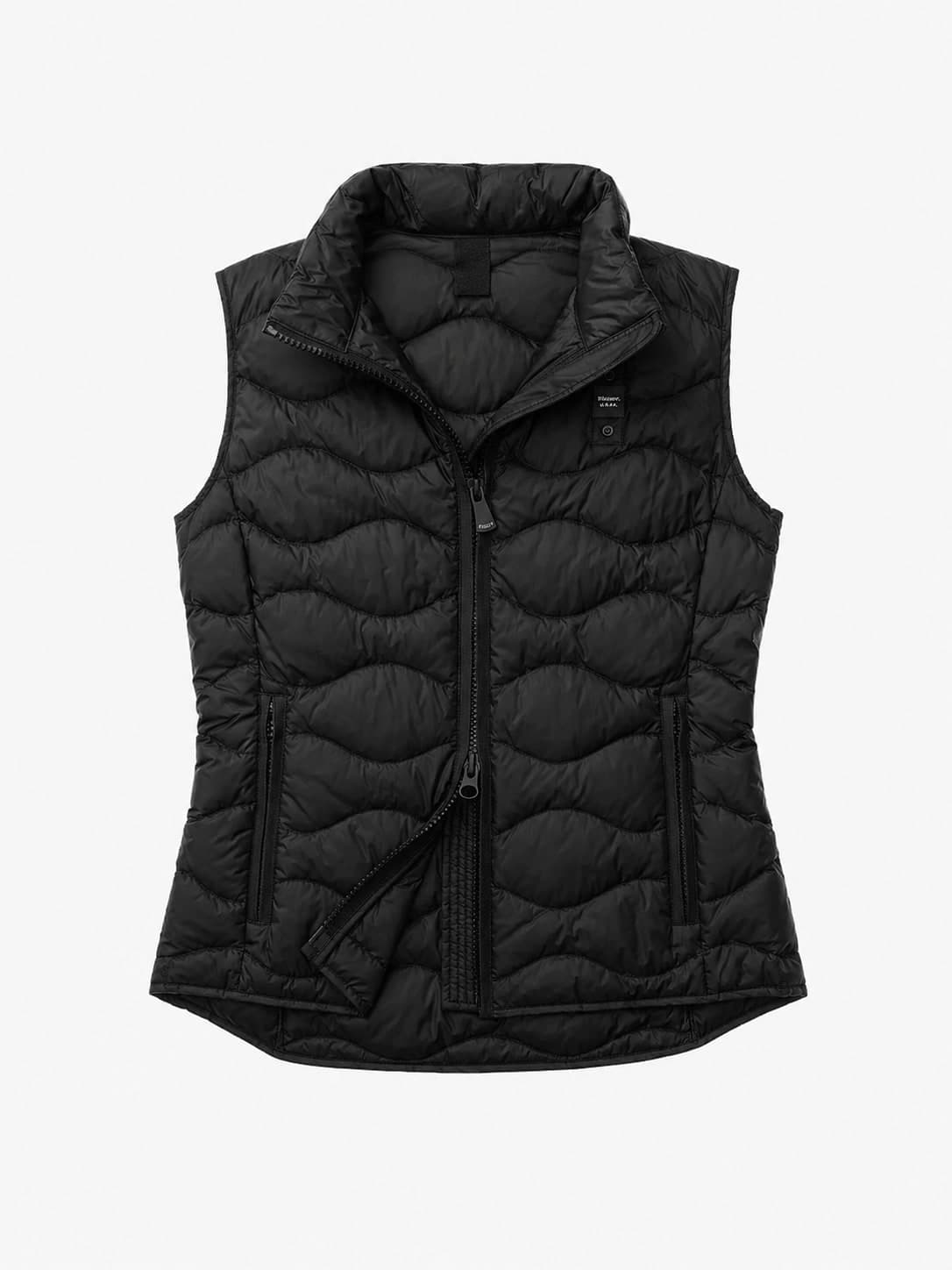 Blauer Piumino Donna smanicato ad onde mod. Venice 26SBLDX03166_007455_999 - 4