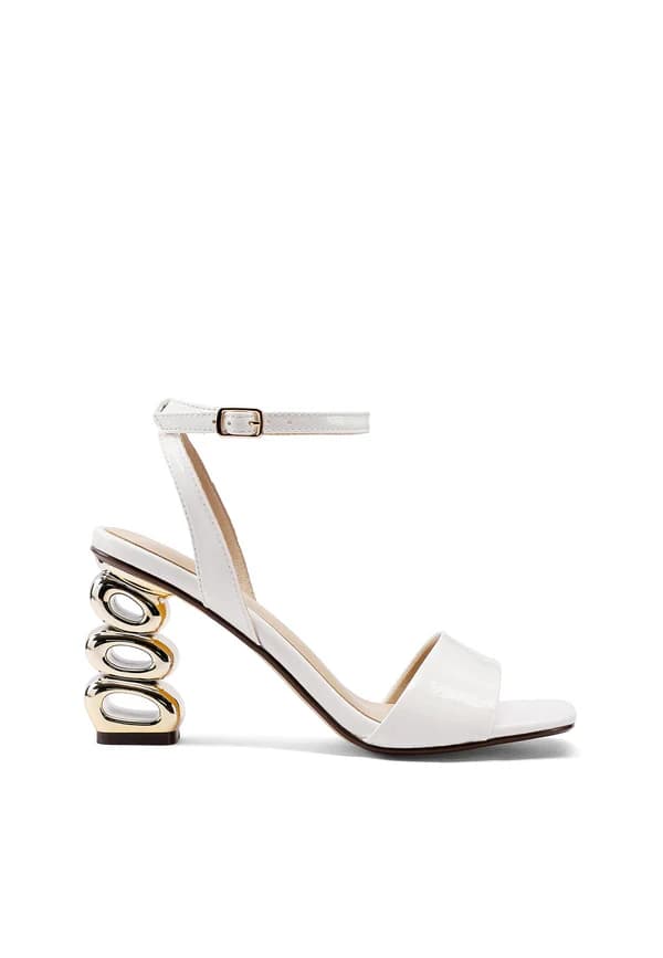 QUENN HELENA SANDALO ART.S3014 BIANCO - 8