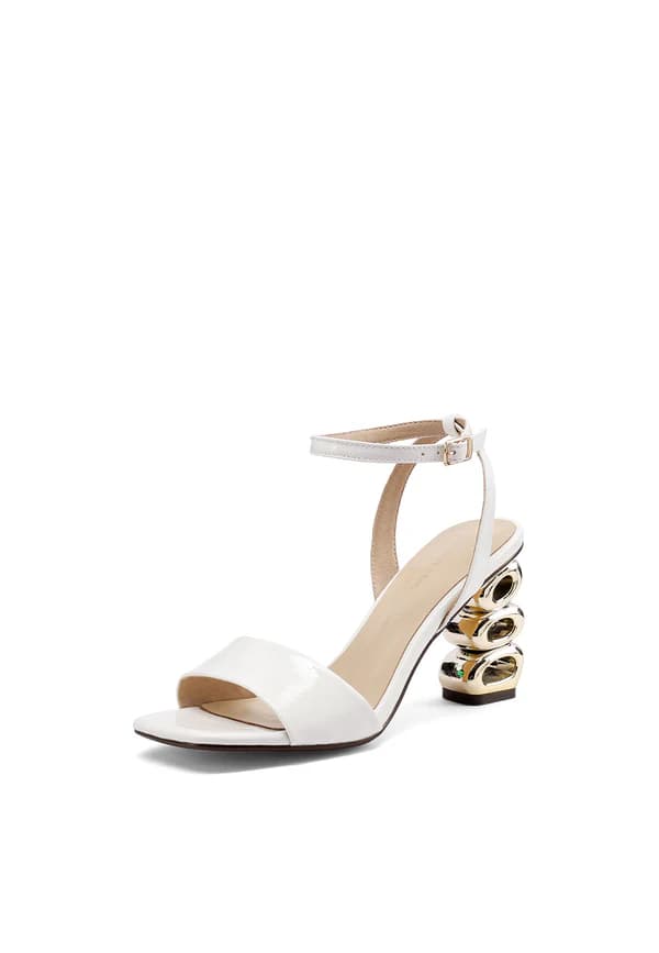 QUENN HELENA SANDALO ART.S3014 BIANCO - 2