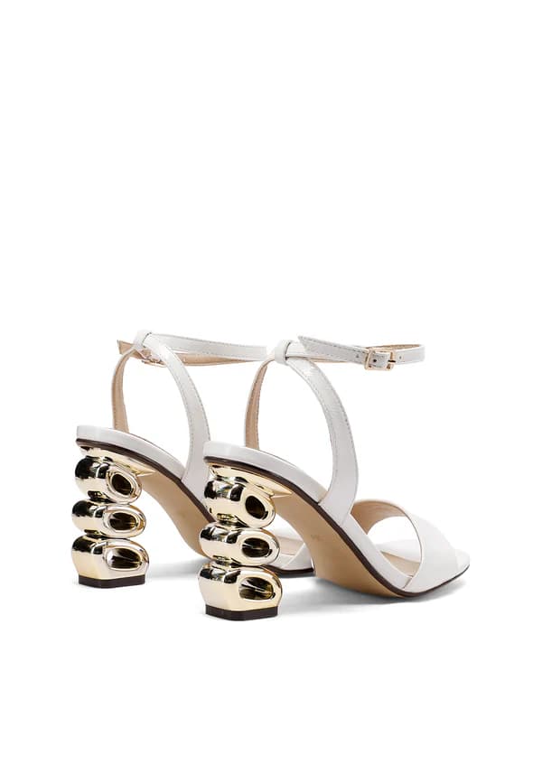 QUENN HELENA SANDALO ART.S3014 BIANCO - 4