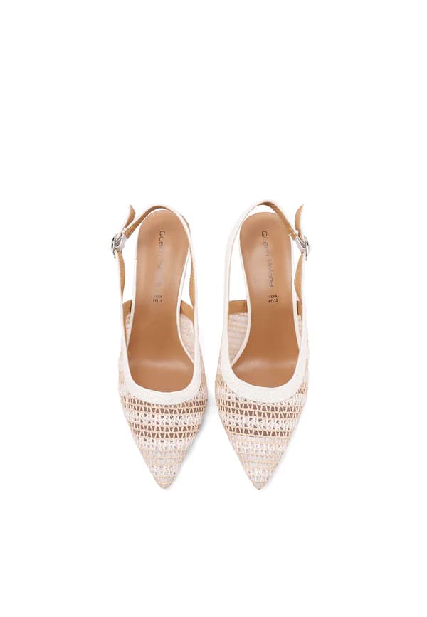 QUENN HELENA SANDALO ART.ZM11013 BIANCO - 5