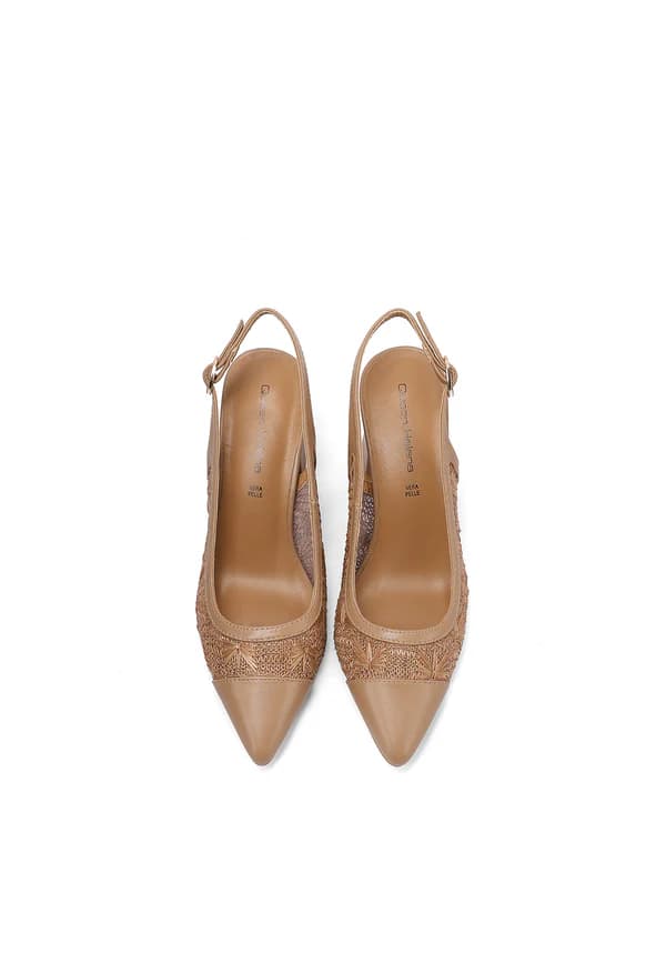 QUENN HELENA SANDALO ART.ZM11012 BEIGE - 5