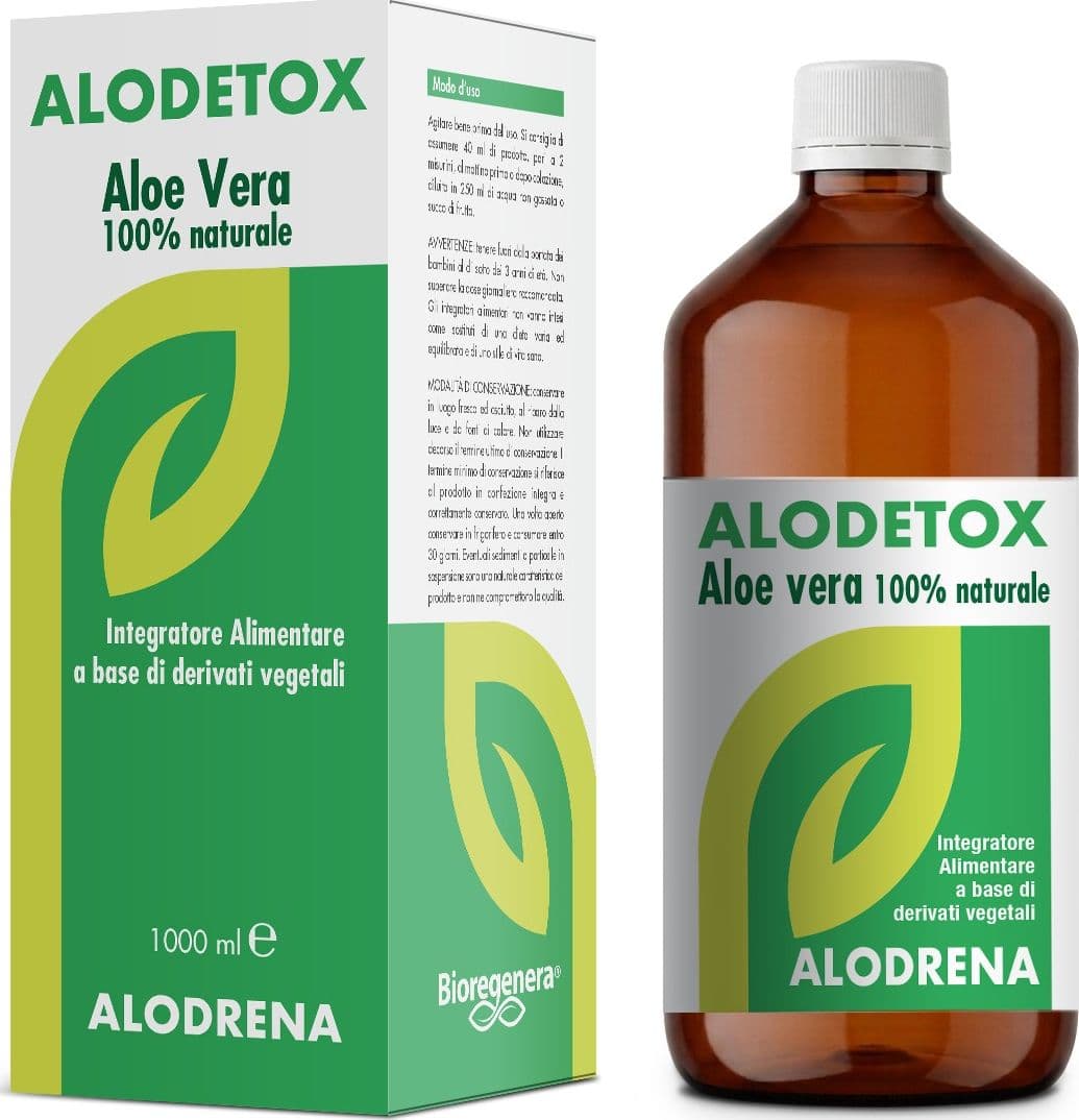 ALODETOX integratore alimentare fitopreparato Gel 1000 ml