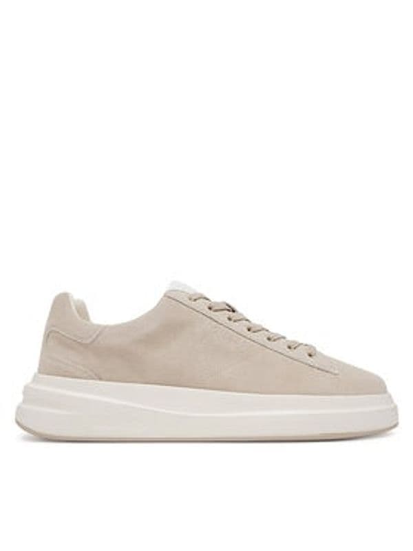 GUESS sneaker in vera pelle da uomo beige art. FMTLBASUE12 - 2