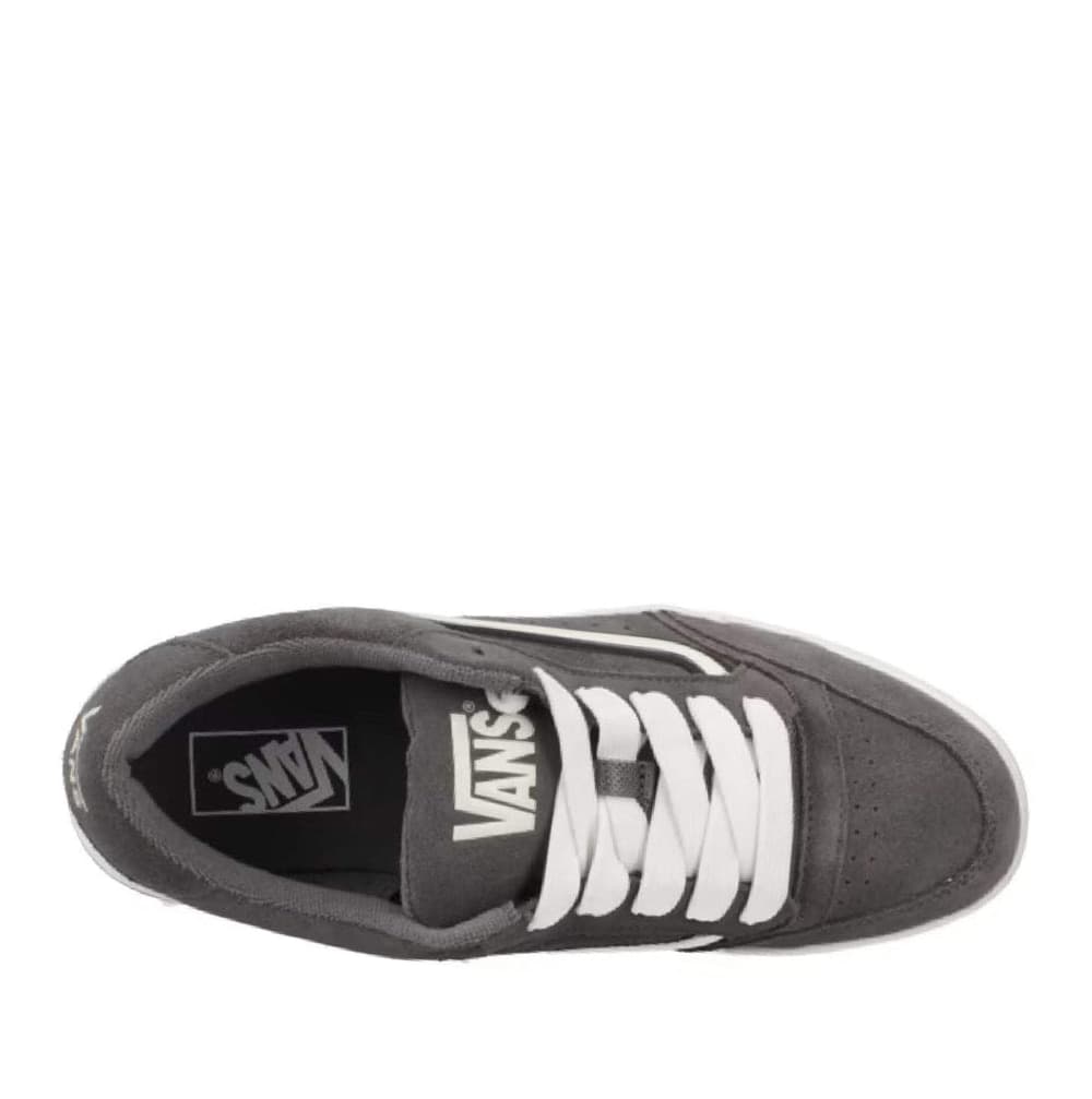 VANS Sneakers Uomo art. Hylane (VN000D1JPBQ1) in pelle scamosciata Pewter/Black - 3