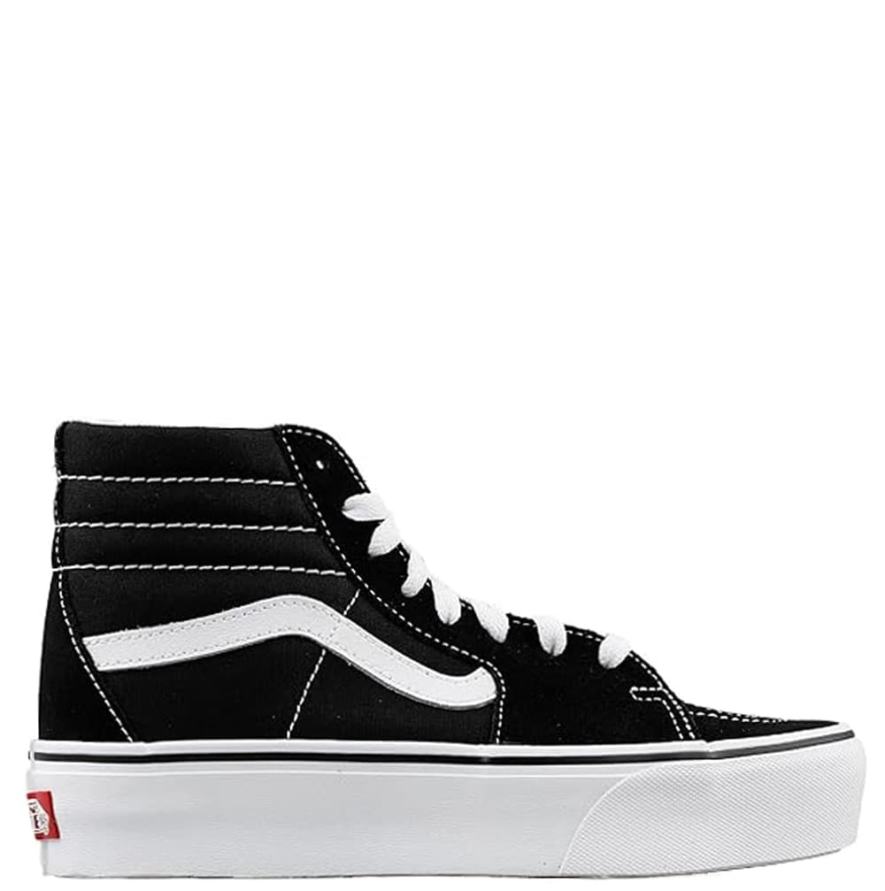 VANS Sneakers alte Donna art. Sk8-Hi Platform 2 (VN0A3TKN6BT1) in tela Black/True White - 7
