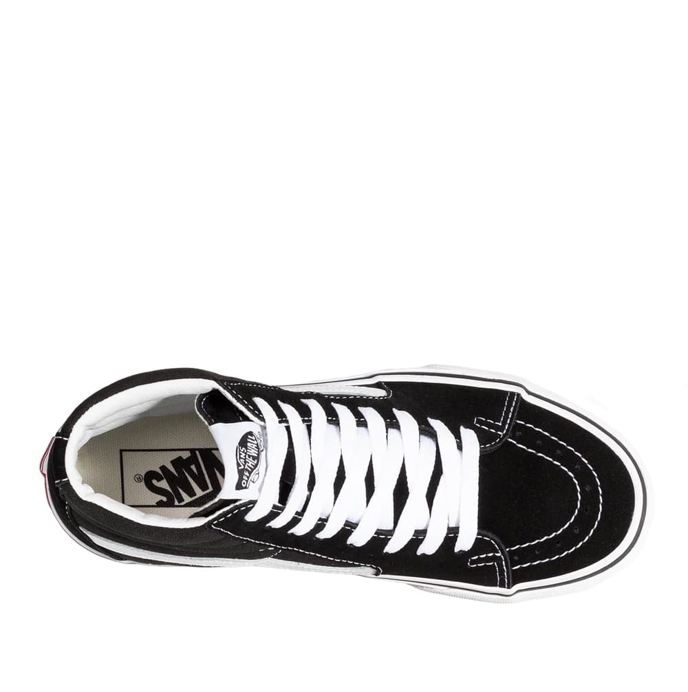 VANS Sneakers alte Donna art. Sk8-Hi Platform 2 (VN0A3TKN6BT1) in tela Black/True White - 5