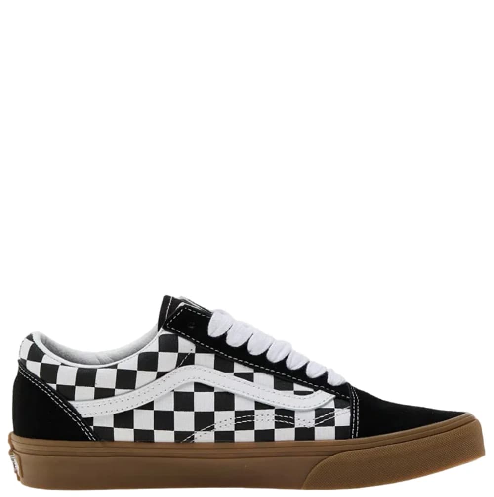 VANS Sneakers basse Uomo art. Old Skool (VN0A2Z42BM81) in tela Black/White - 7