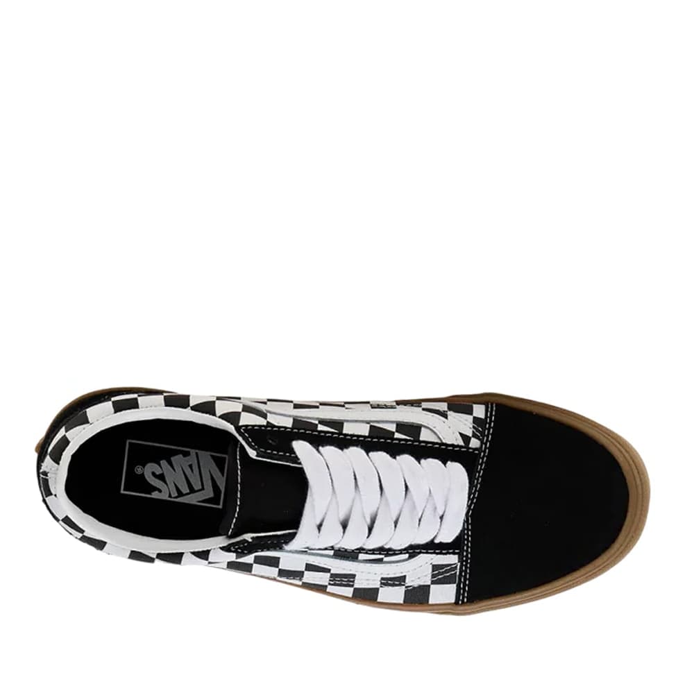 VANS Sneakers basse Uomo art. Old Skool (VN0A2Z42BM81) in tela Black/White - 5