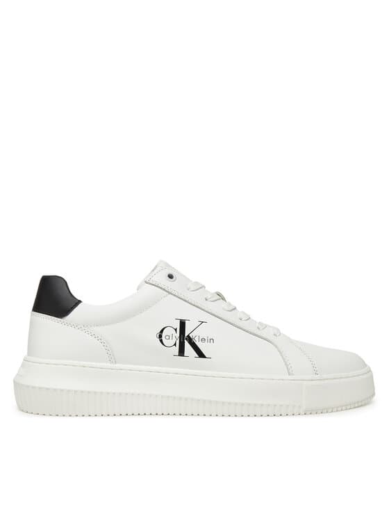 CALVIN KLEIN JEANS sneakers uomo white - 2