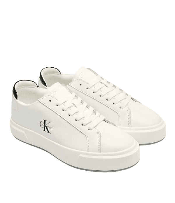 CALVIN KLEIN JEANS sneakers uomo white - 2