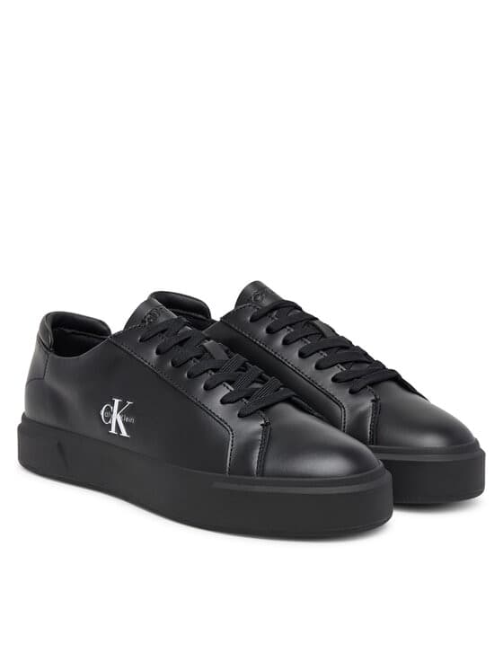 CALVIN KLEIN JEANS sneakers uomo black - 2